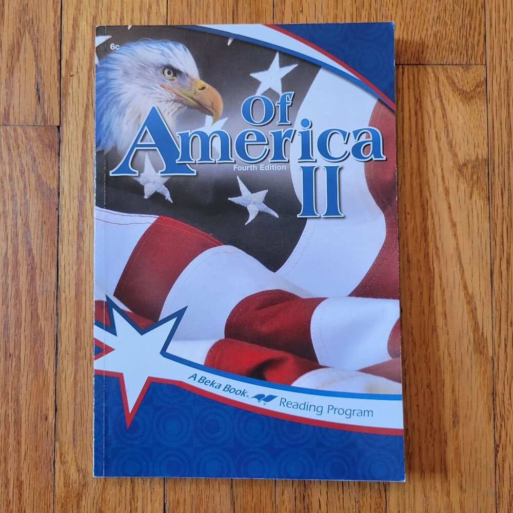 Abeka Of America II Book Home School Reader Literature Summer Reading Grade‎ 6